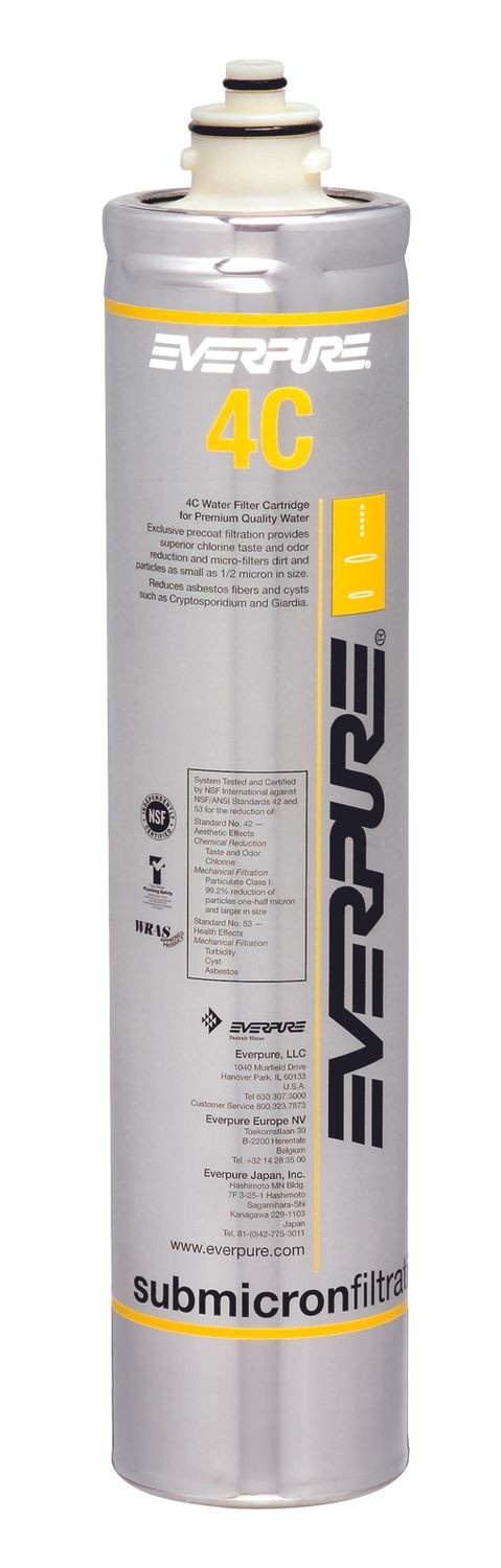 Filtro de agua, Cartucho para filtro de agua - EVERPURE 4C para bebidas frías premium