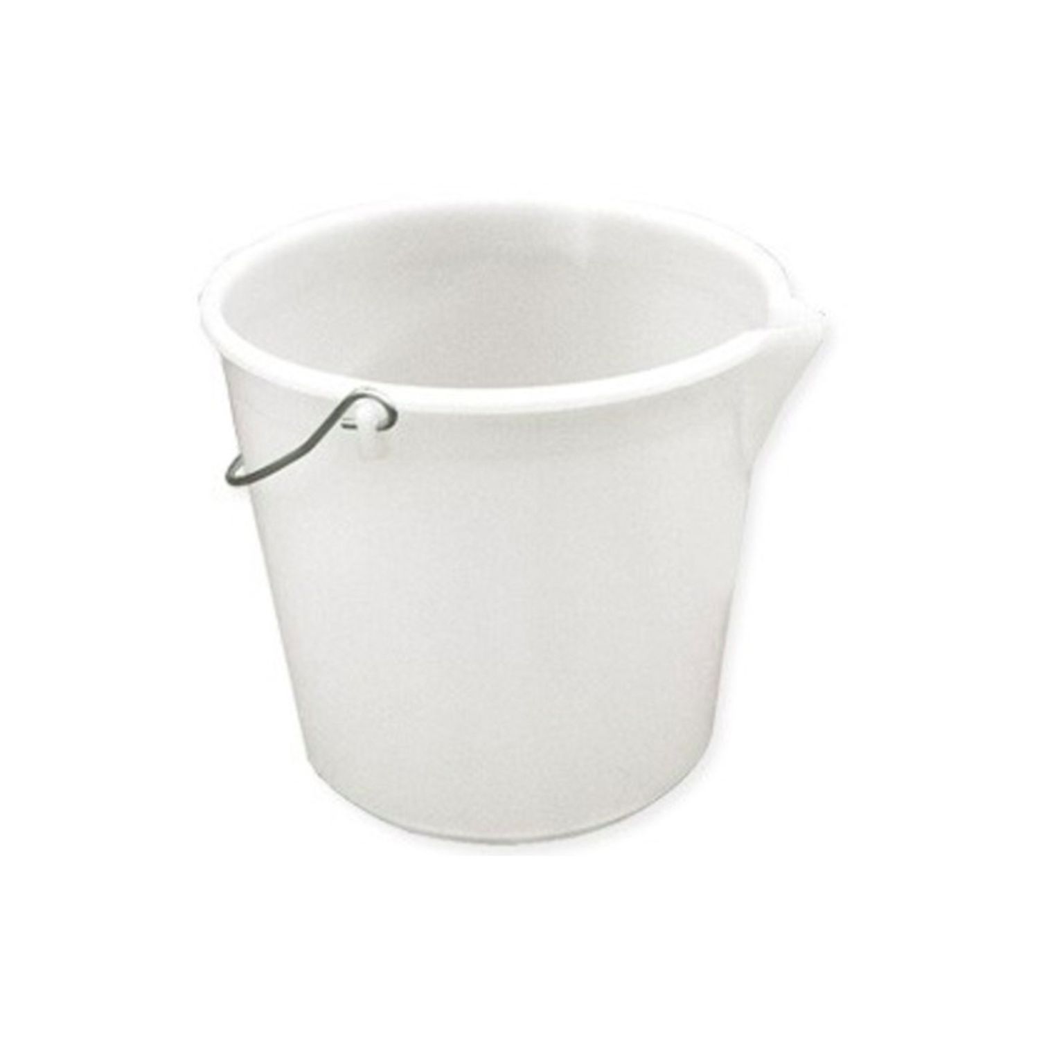 Cubo blanco 14 l sin tapa