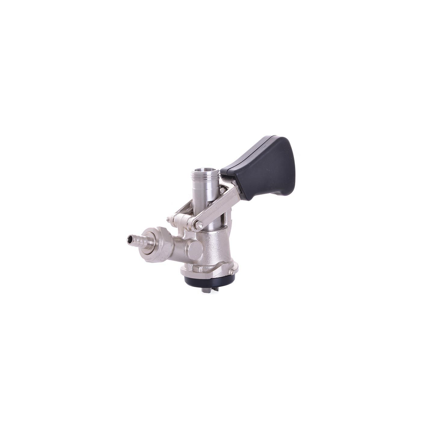 Acoplador de barril tipo S - Racor de cesta, sin desagüe (grifo de sótano) 2x 5/8"
