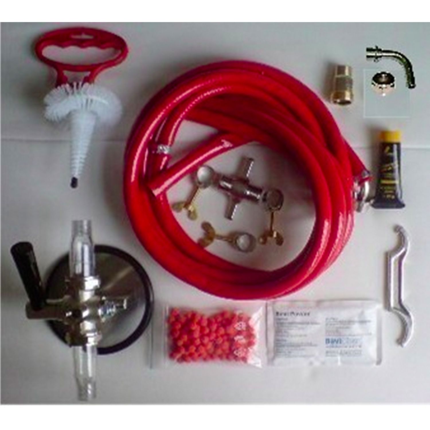 Kit de limpieza para grifos de cerveza y barriles, adaptador de limpieza grande - 2 hilos - 7 mm - 30 mm