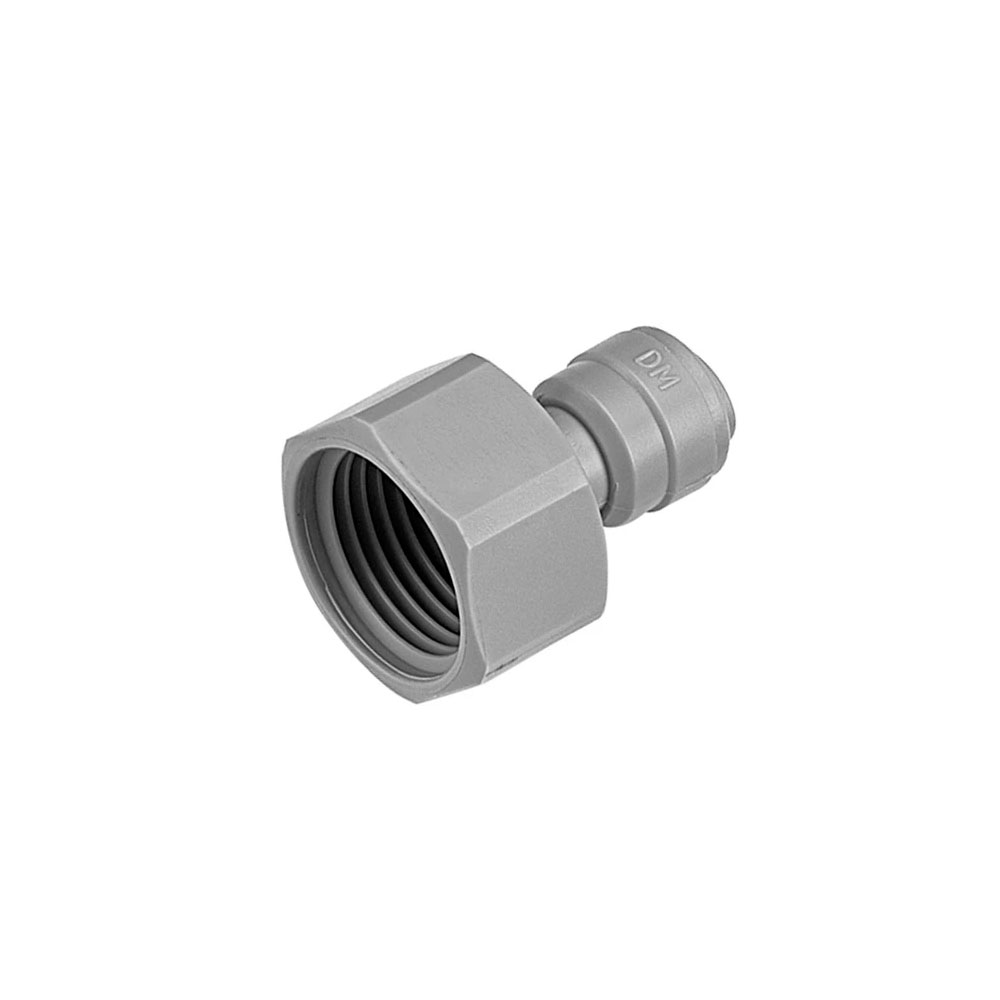 Conector de manguera 5/8" para conexión roscada para mangueras de 3/8"