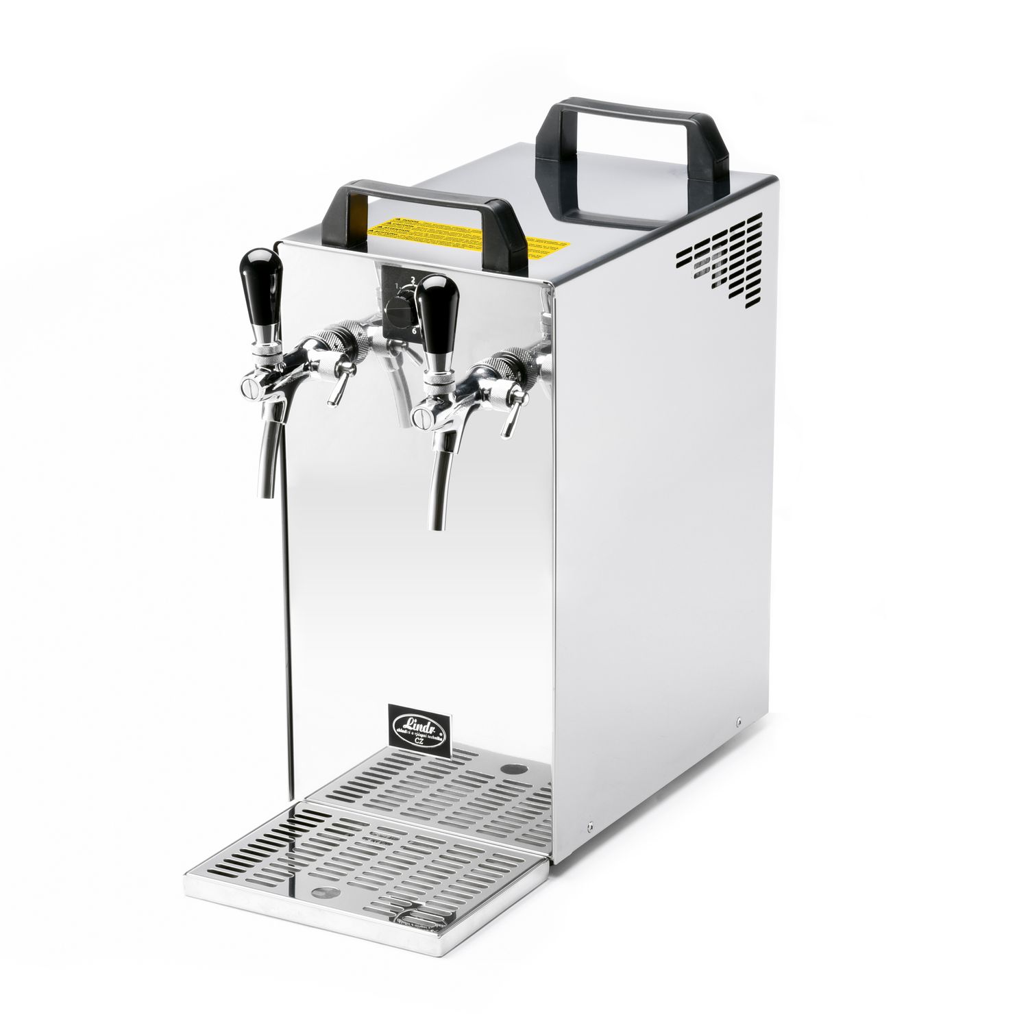 Dispensador de cerveza, Máquina de cerveza con bomba de membrana Kontakt 40/K de 2 líneas, 50 litros/h - Green Line