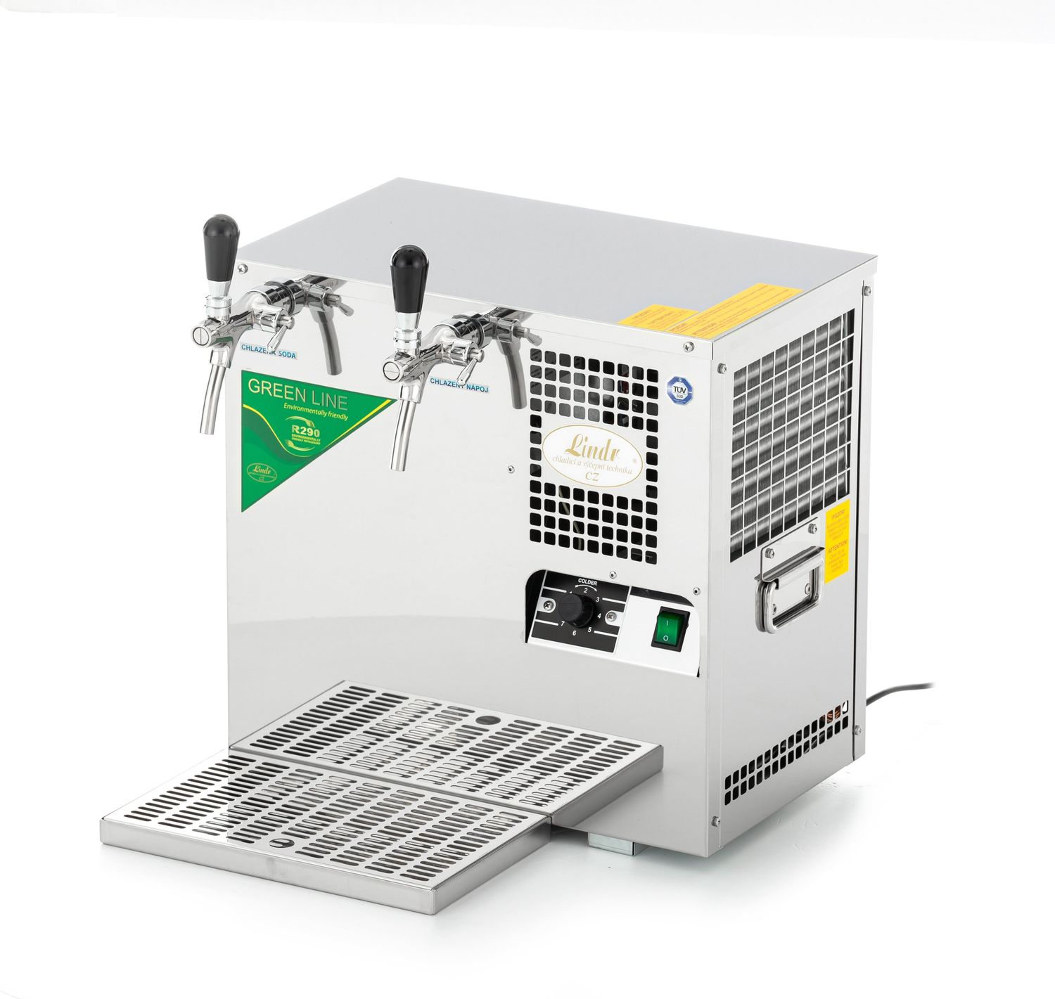 Dispensador de agua, enfriador de agua, máquina agua con gas, gasificador de agua, carbonatador de agua - AS-45, 2 líneas