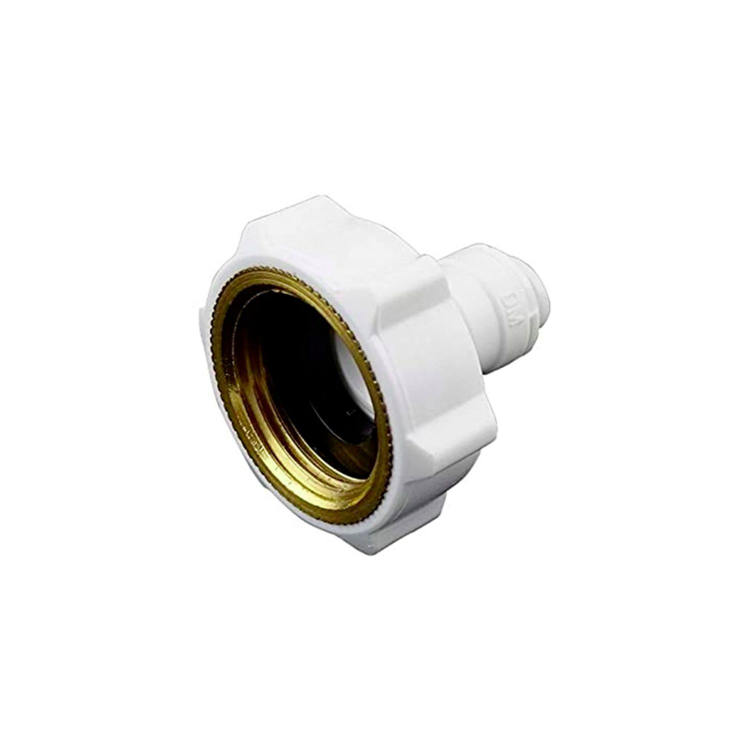 Adaptador grifo manguera, Conector manguera 3/4" para conexión roscada para mangueras de 1/4"