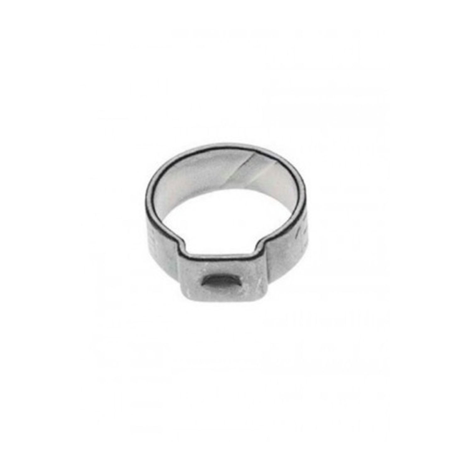 Abrazadera de manguera - 1 oreja para NW 4 mm, galvanizada