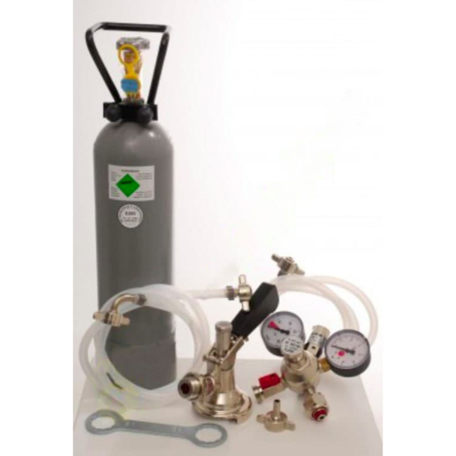 Kit de accesorios Pygmy, 1 grifo con cabezal tipo D, sin botella de Co2