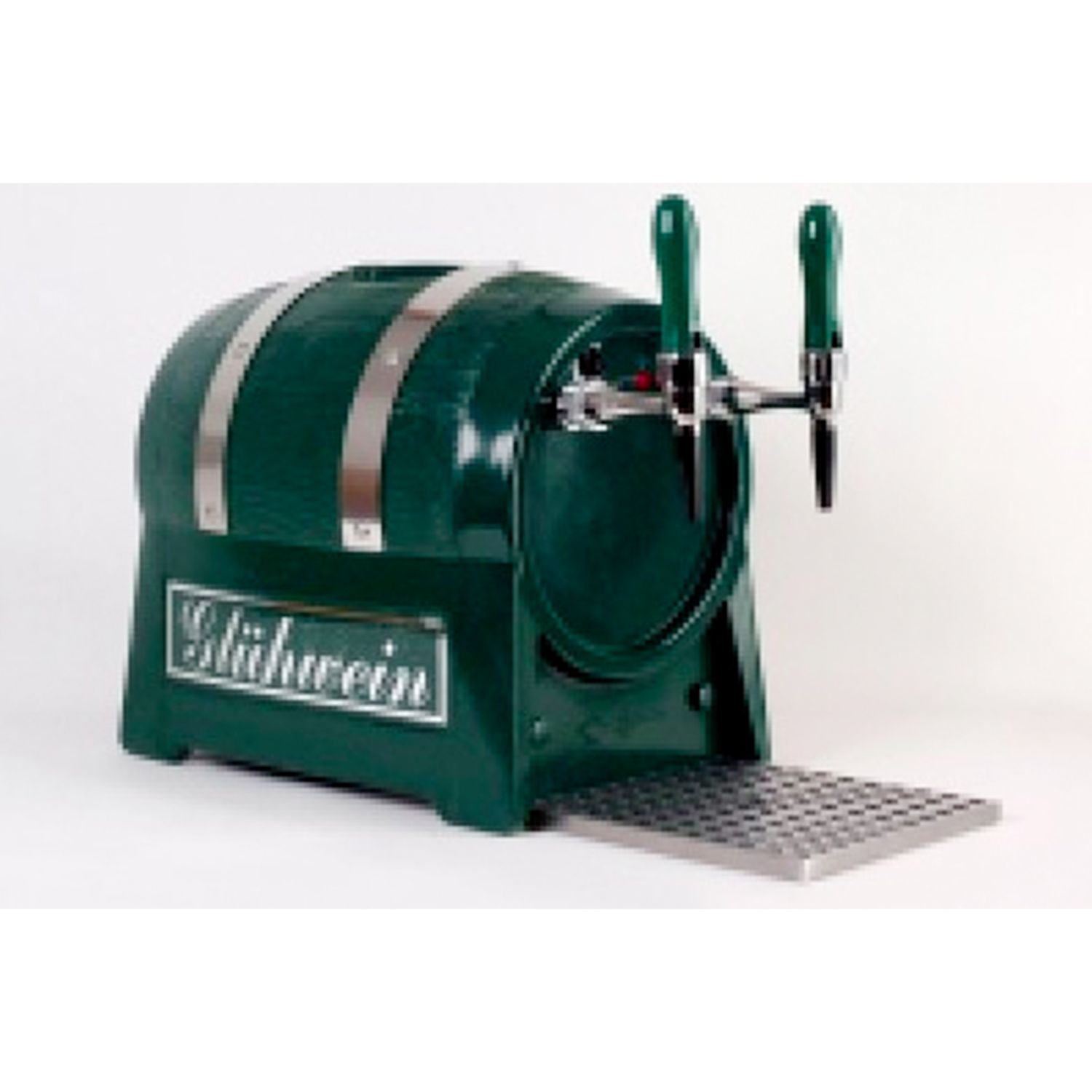 Calentador de bebidas en forma de barril con compresor, 2 líneas, 3kW