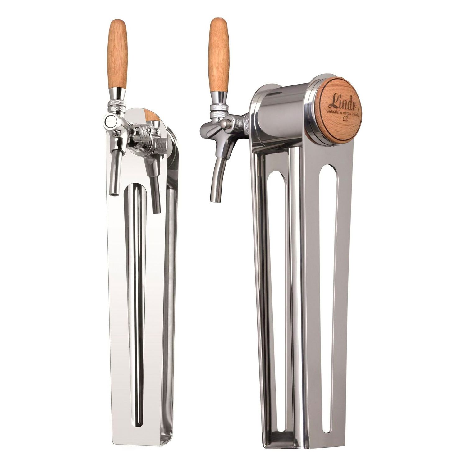 Columna de cerveza modelo Naked One roble, 1 línea