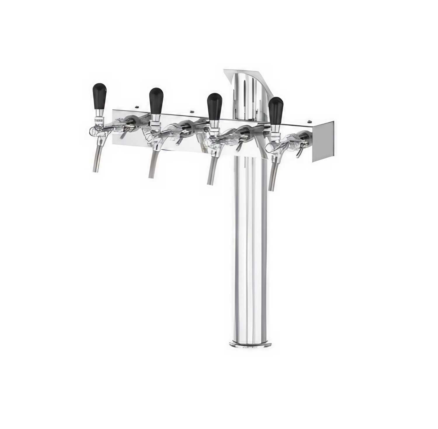 Columna de cerveza Tower T4 4 vías