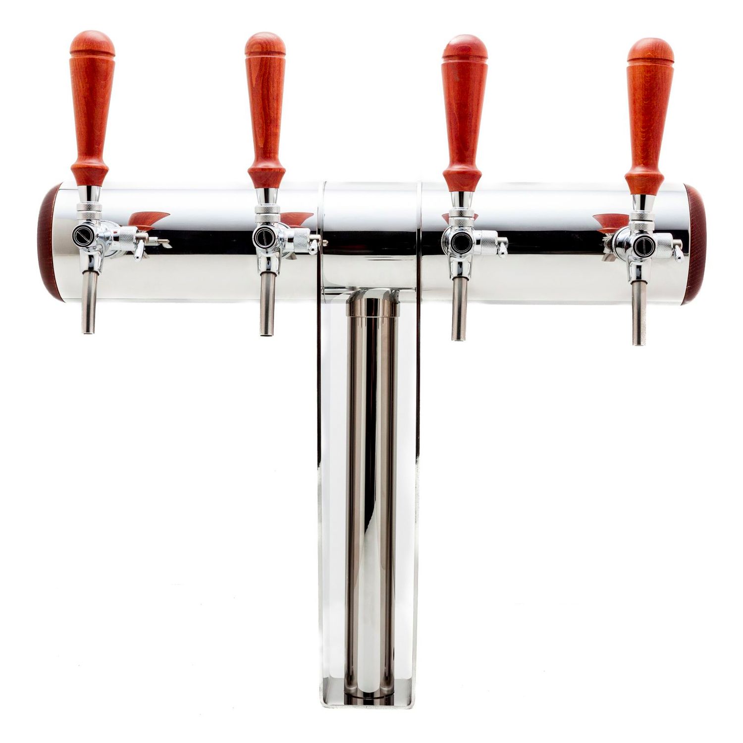 Columna de cerveza Naked Cold bridge 4 grifos