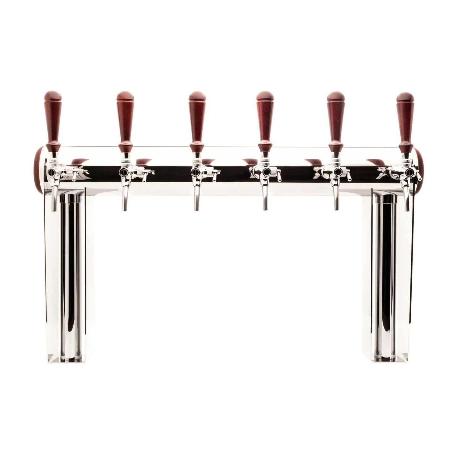 columna de cerveza Naked cold bridge, 6 grifos