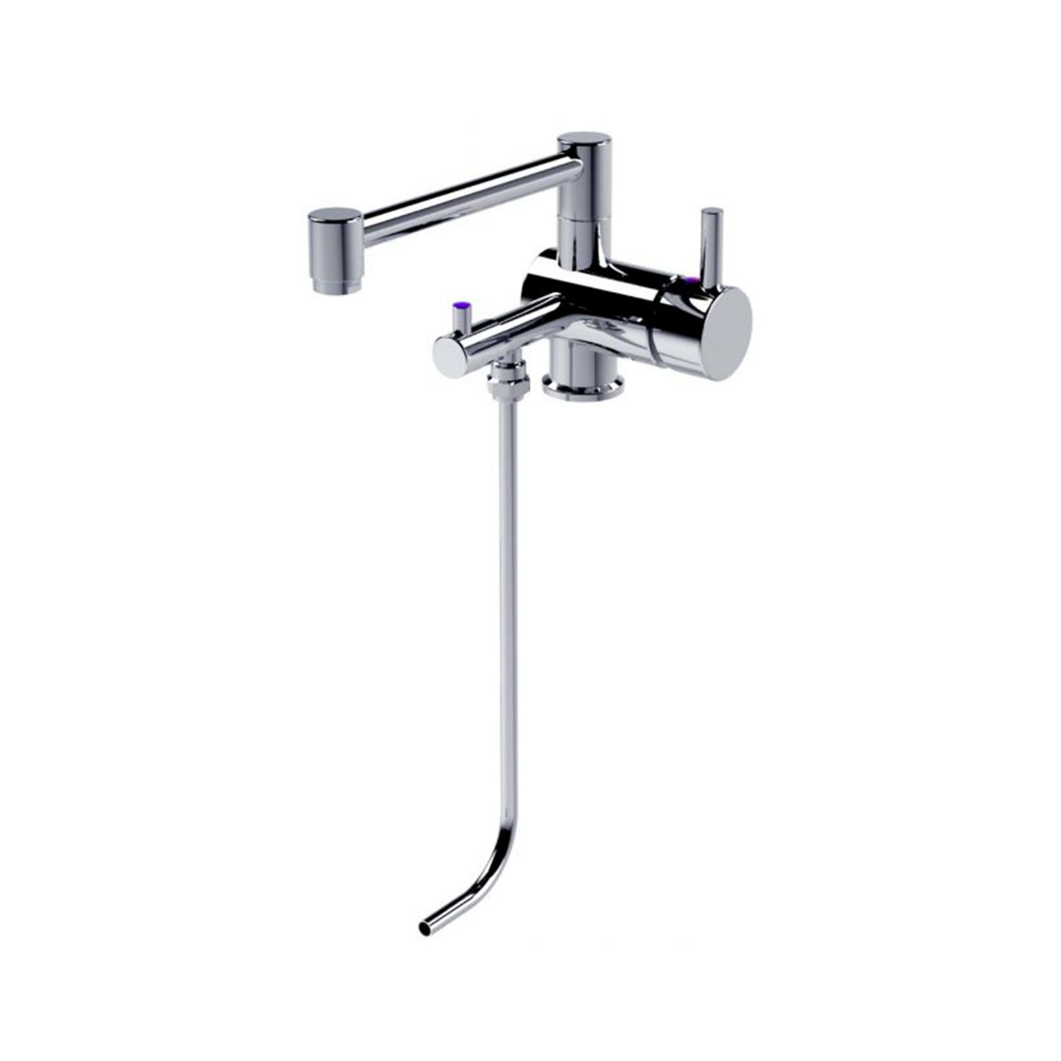 Grifo de la cocina, Monomando cocina - "Echtermann" para 1 lavabo, baja presión