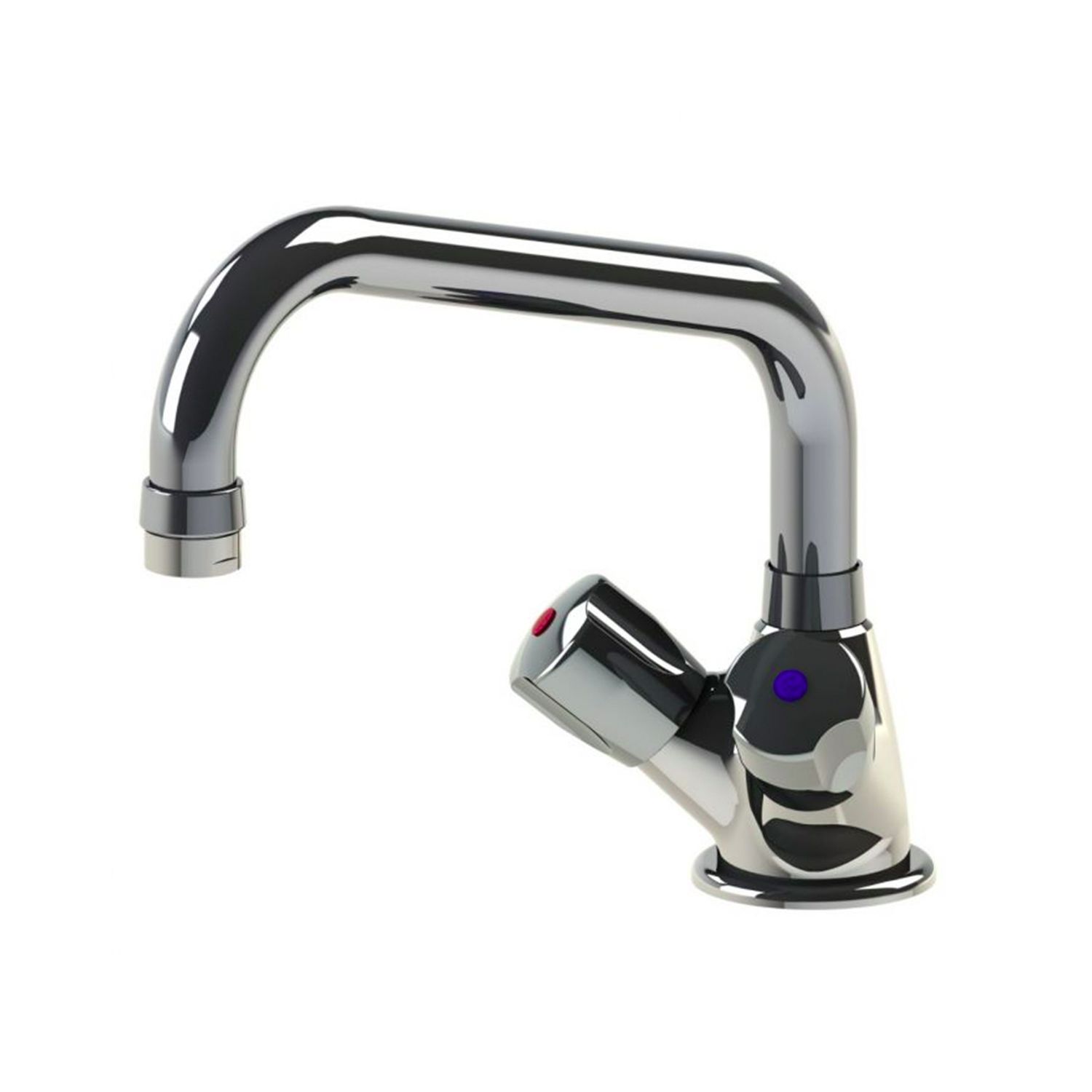 Grifo baño - de un solo orificio 3/4", Altura 140 mm