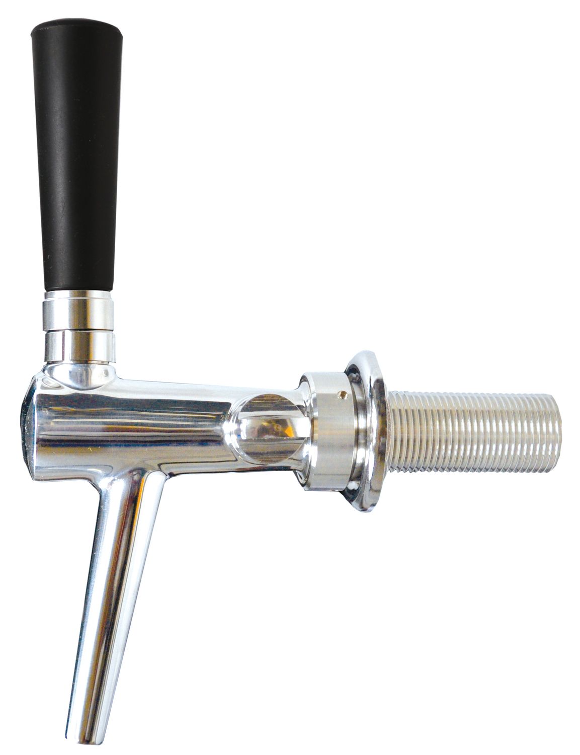 Grifo cerveza con compensador C-TAP de acero inoxidable pulido