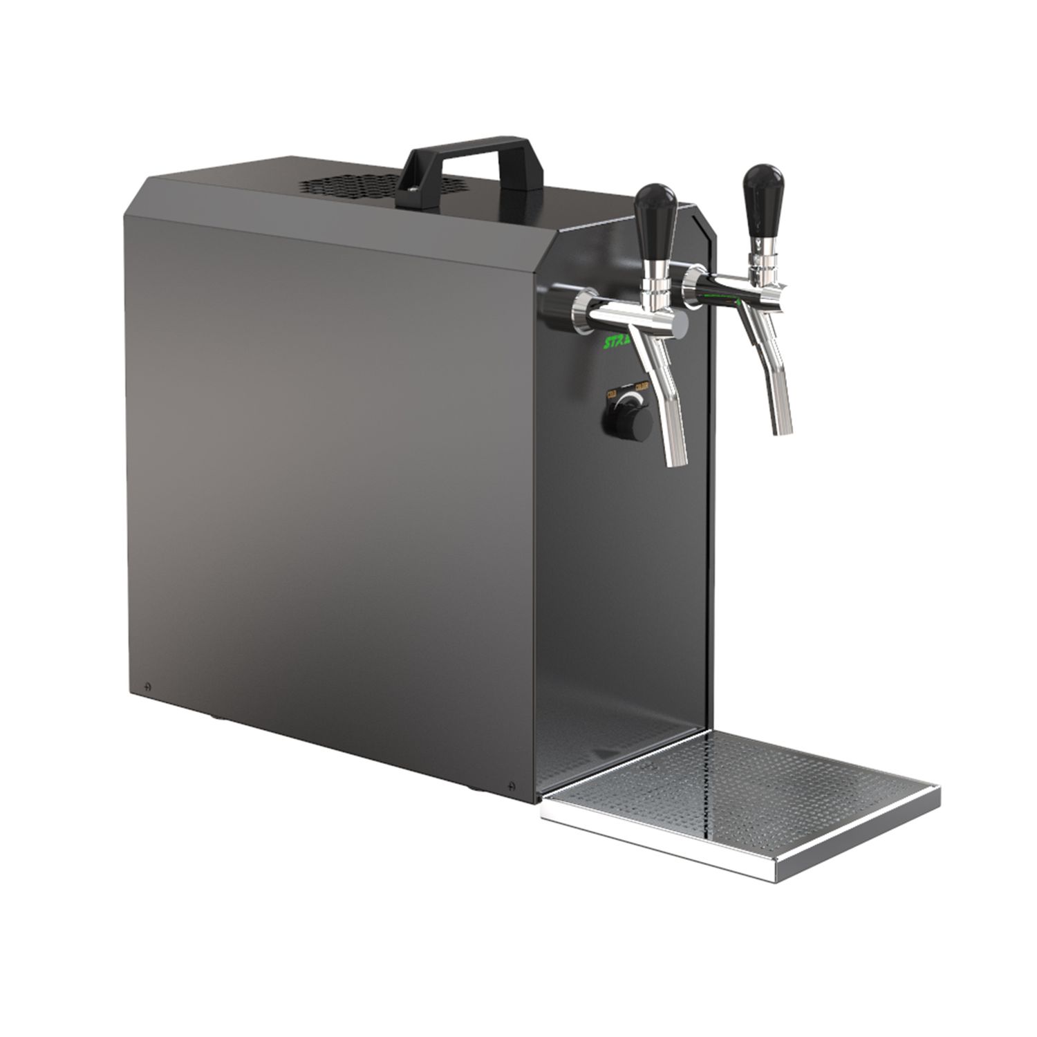 Dispensador de cerveza, Máquina de cerveza STREAM 50 2 líneas, 55 litros/h - EDICIÓN NEGRA