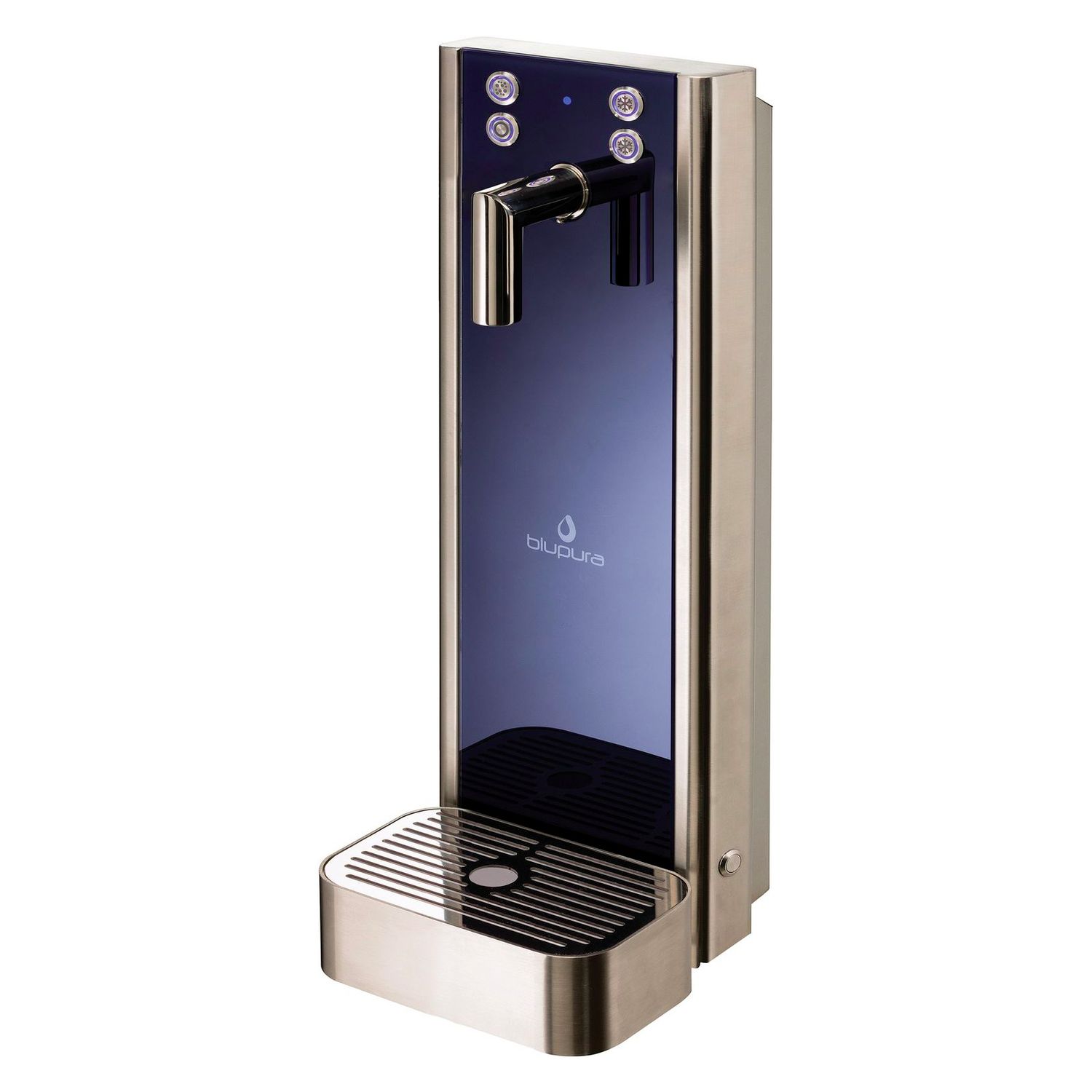 Dispensador de agua, enfriador de agua, máquina agua con gas, gasificador de agua, carbonatador de agua - Bluglass one tower 2W, en la mesa