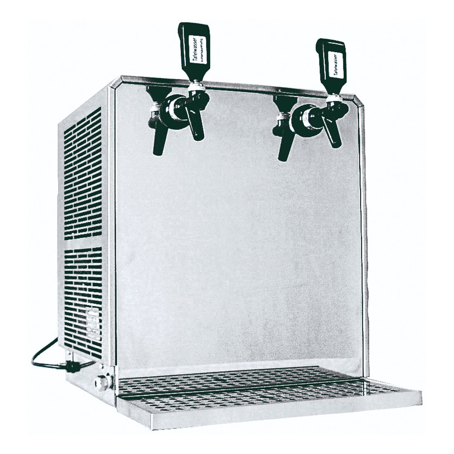 Dispensador de agua, enfriador de agua, máquina agua con gas, gasificador de agua, carbonatador de agua - CT 60, en la mesa