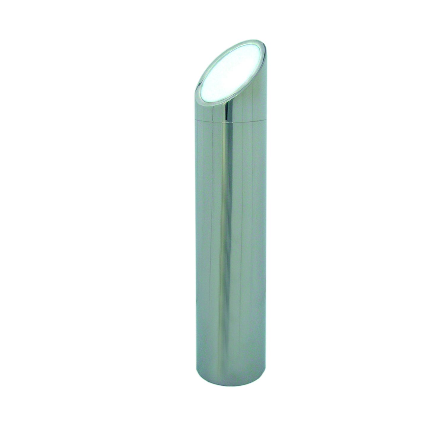 Columna de cerveza, modelo "Tower", con iluminación, cepillado mate, 2 vías - 114 mm Ø