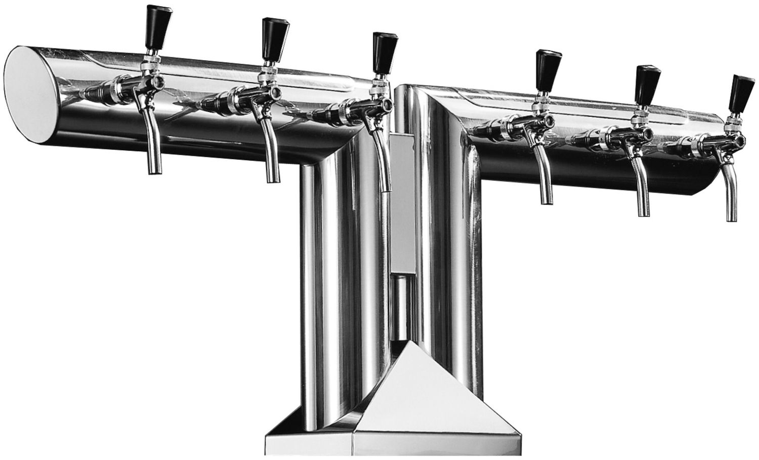 Columna de cerveza, modelo "RJ9010", CNS mate