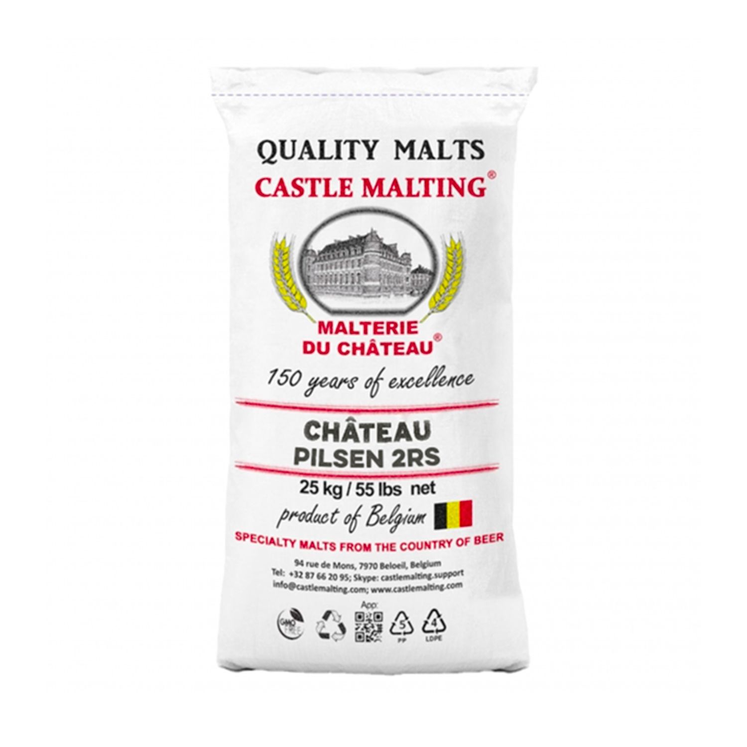 Malta Pilsner Brewferm 2,5-4 EBC 25 kg