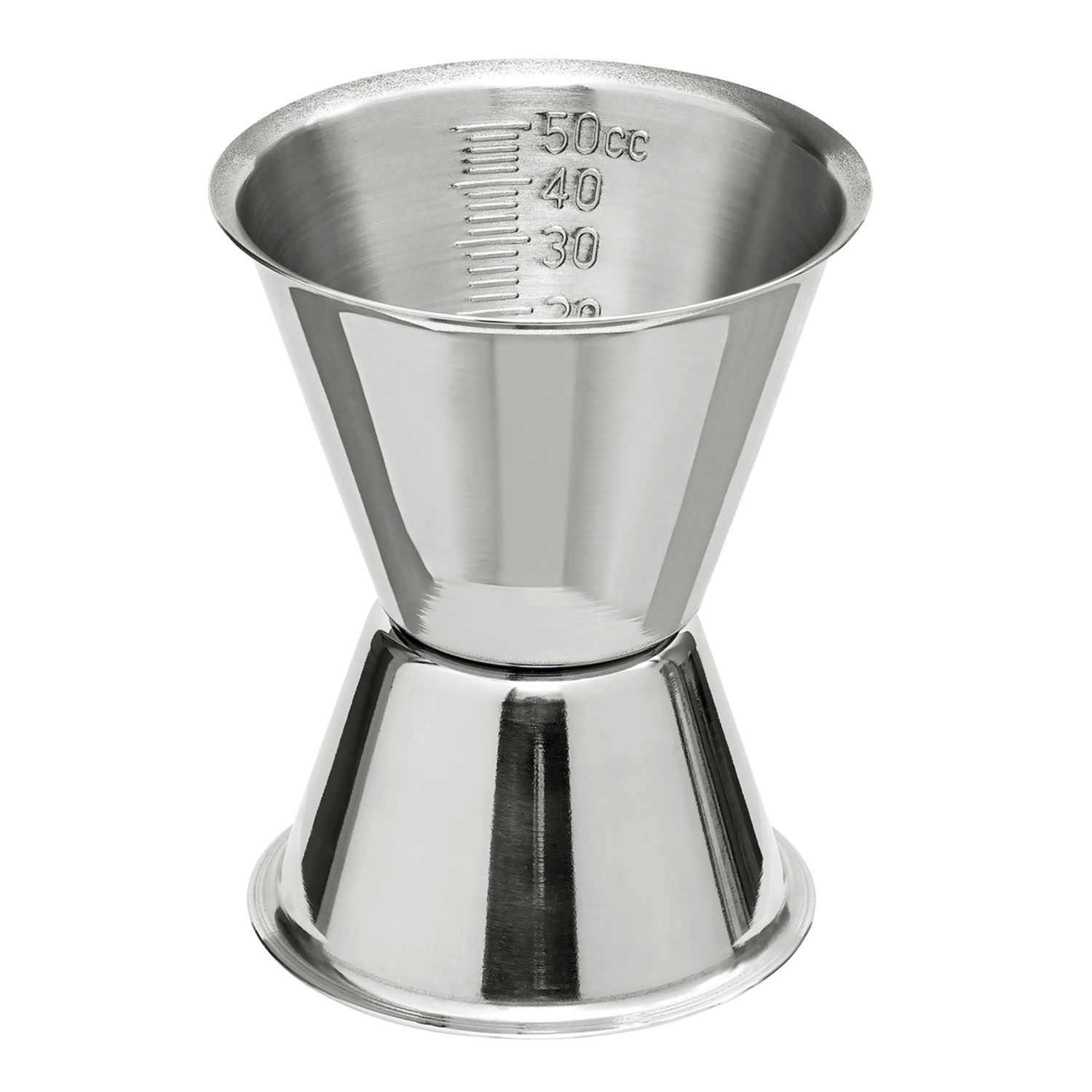 Vaso medidor jigger con escala interna