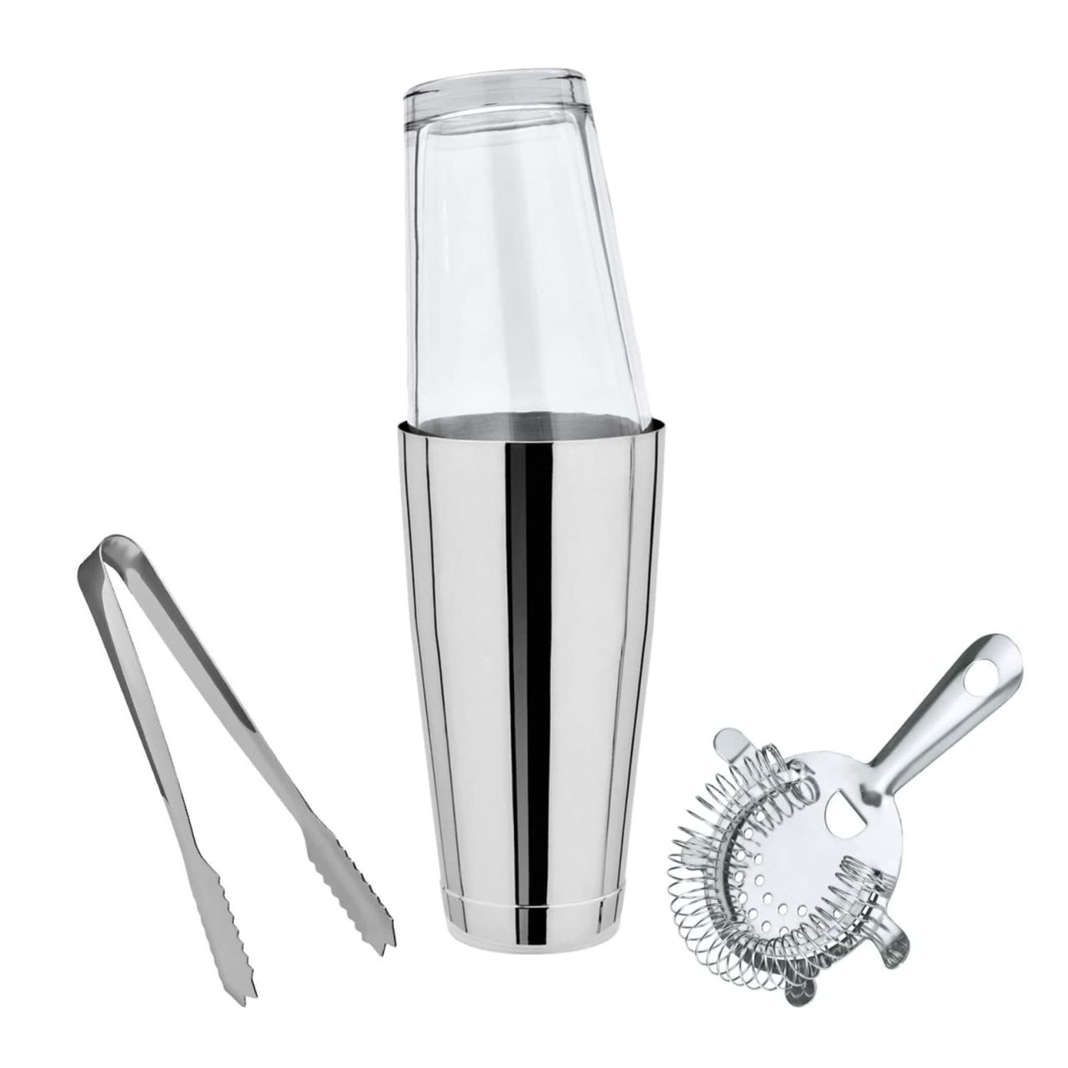 Coctelera Boston - Conjunto completo pequeño