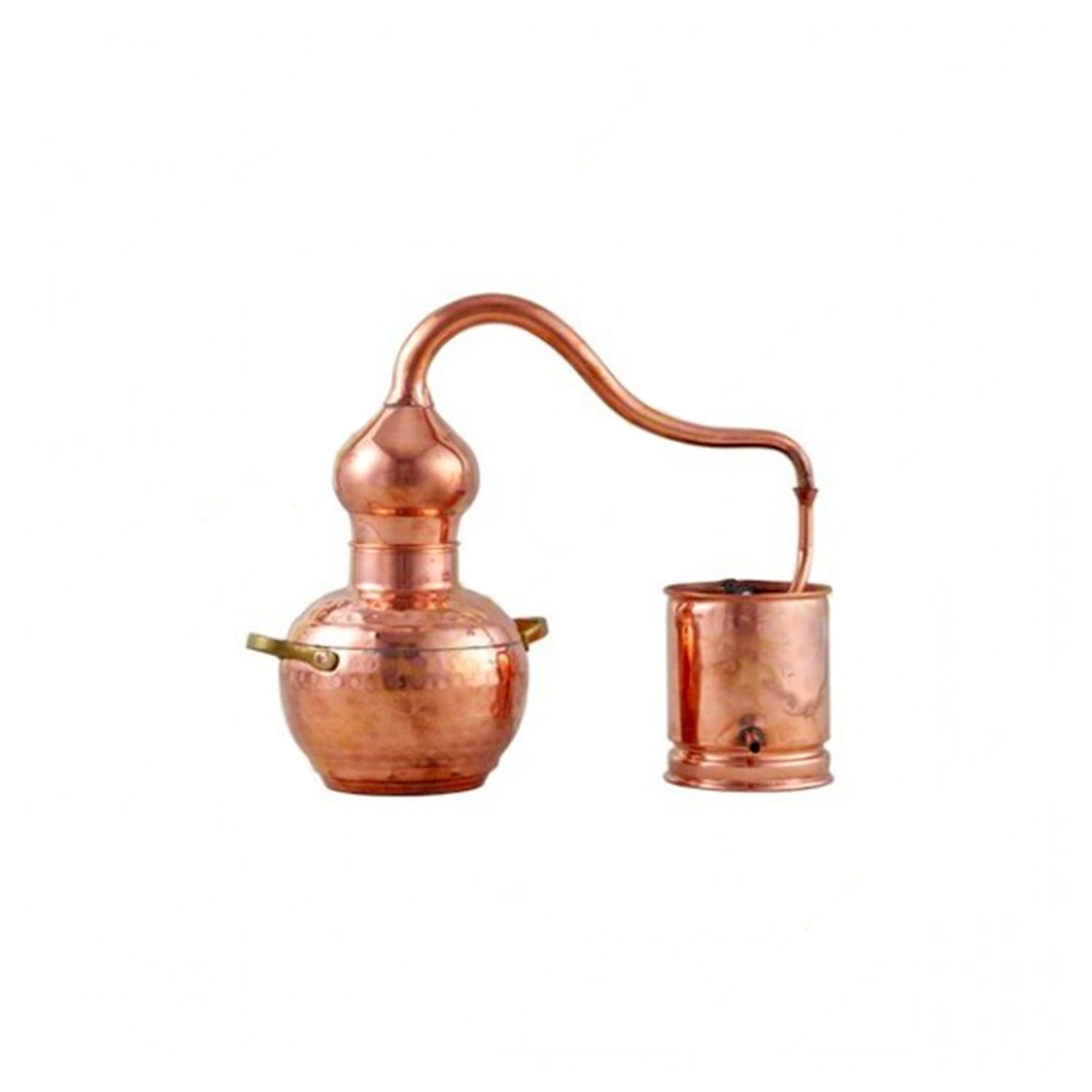 Alambique, Alquitara, Destilador de cobre 1 litro