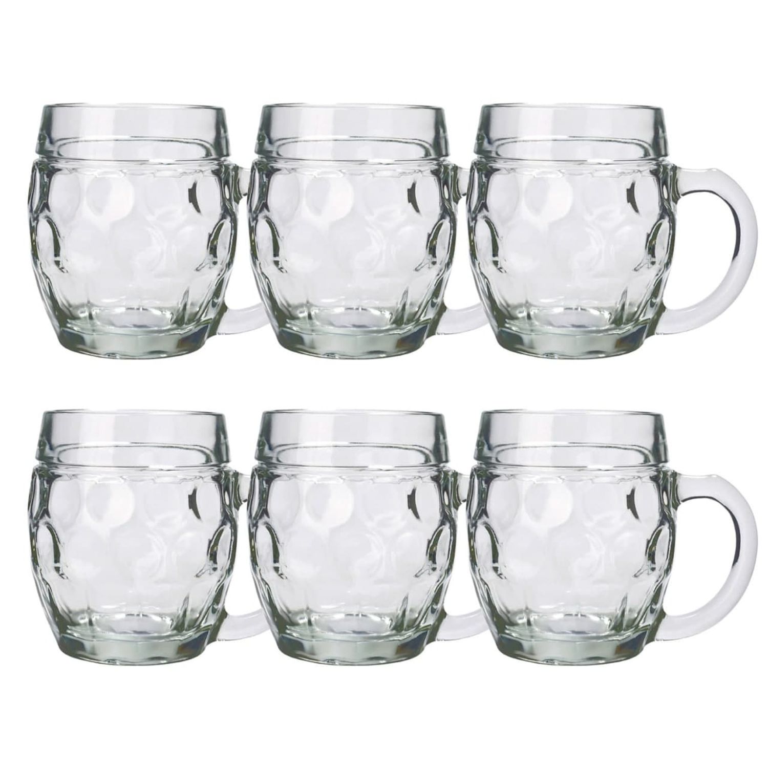 Jarra de cerveza, taza de cerveza - Juego de 6, Tübinger de 0,4 litros
