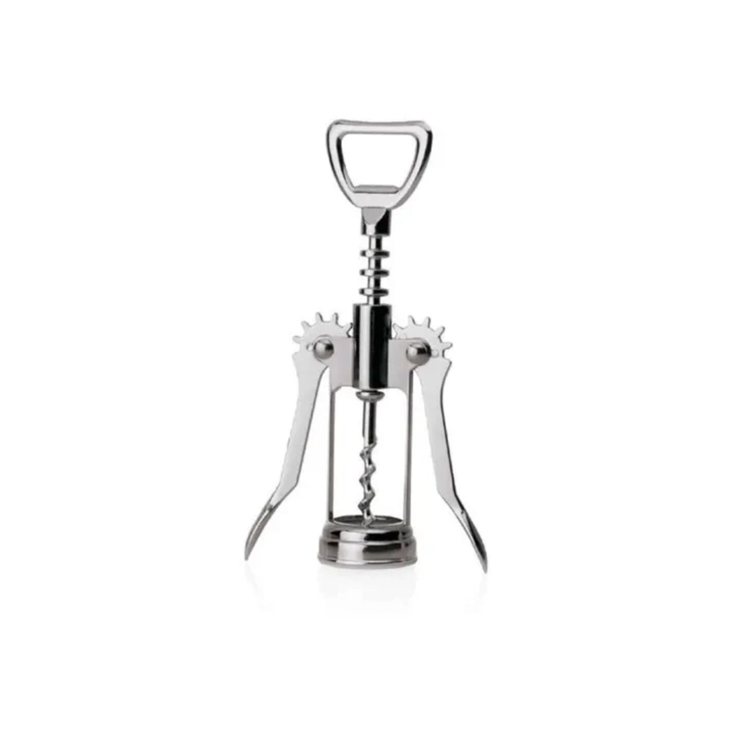 Sacacorchos con alas con abrebotellas, 17 cm