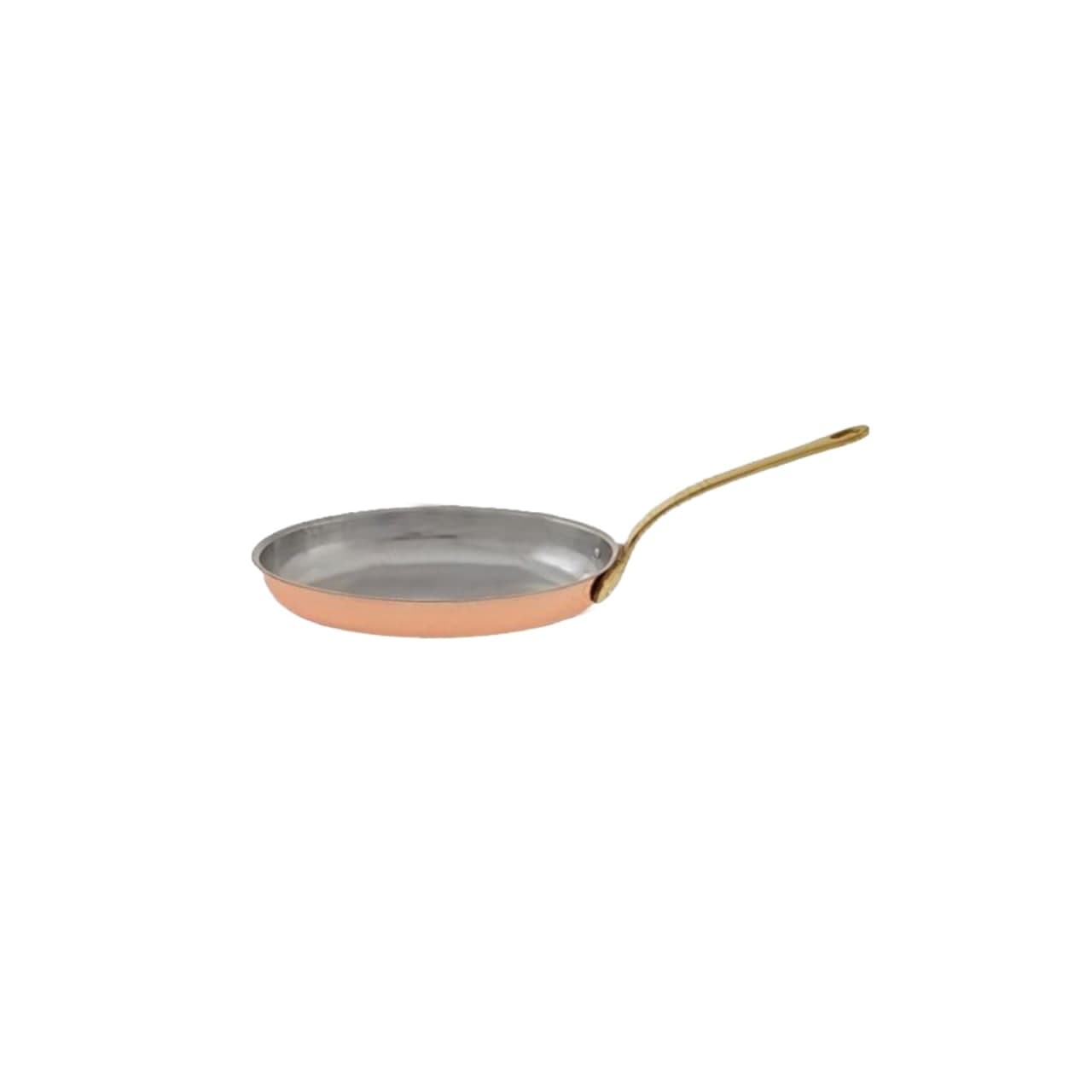 Sartén de cobre - pequeño, oval