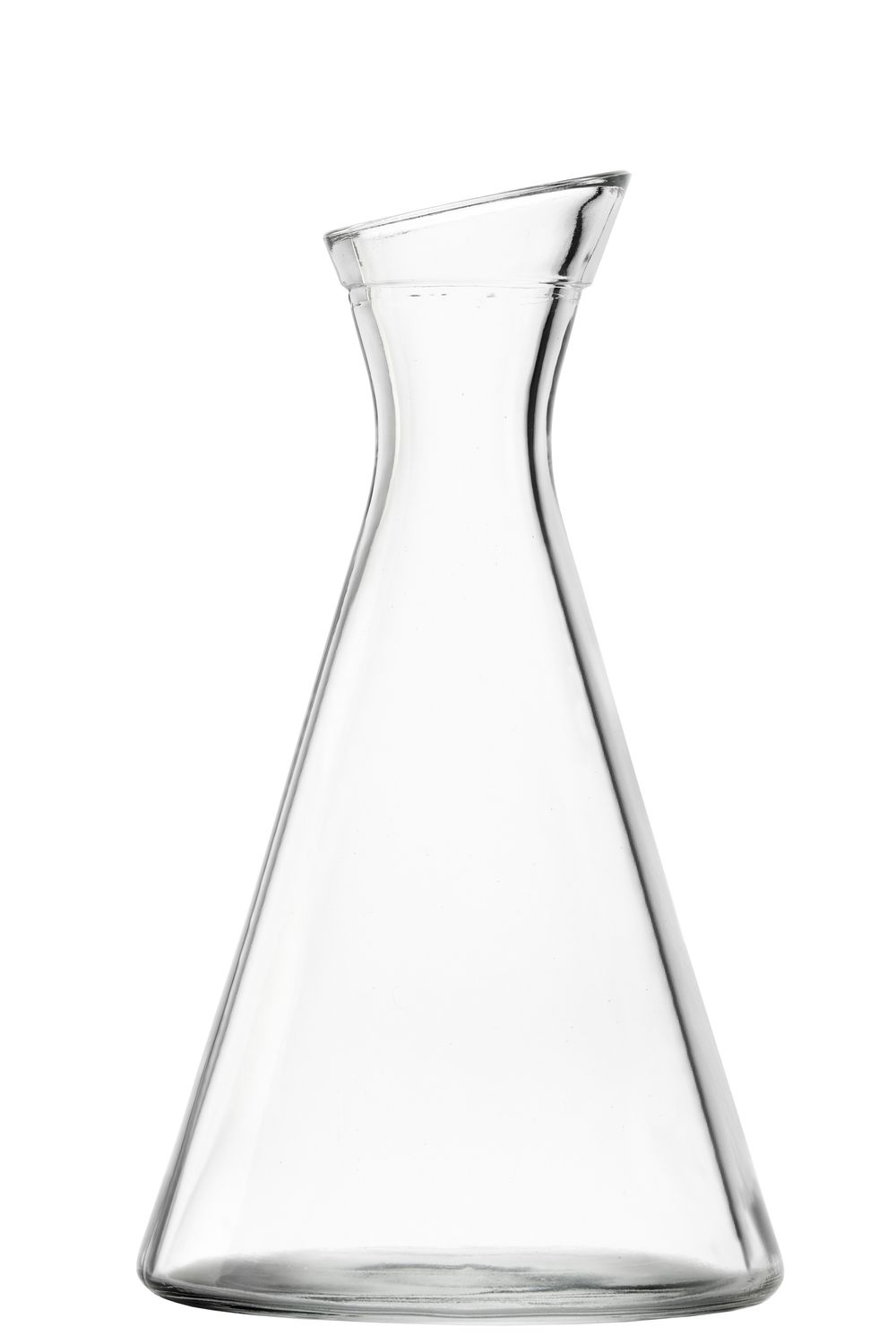 Jarra, garrafa, decantador, jarra de agua, jarra cristal, decantador de agua - Pisa, 0,5 l