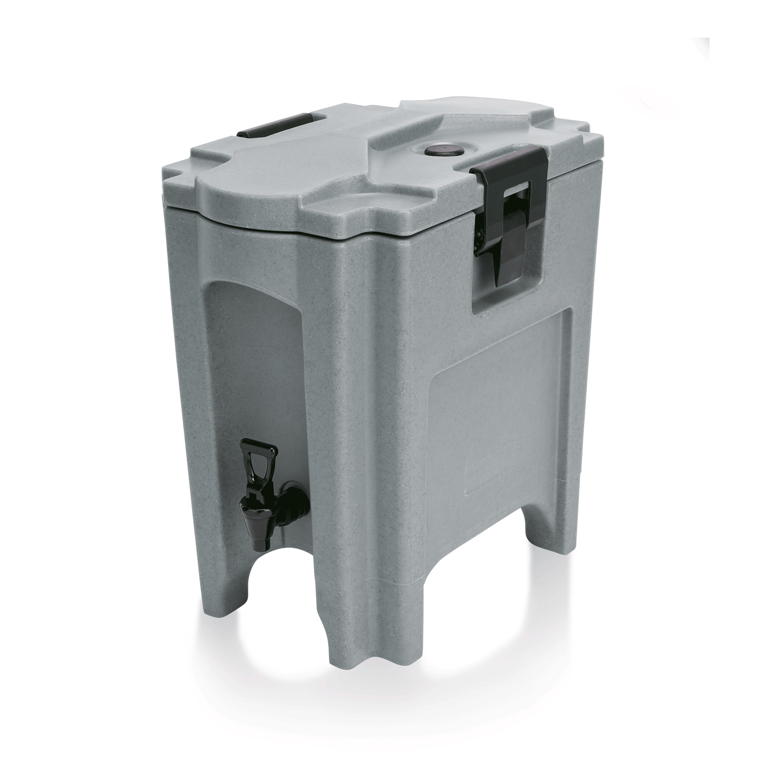 Contenedor isotermo, contenedor isotérmico, contenedor térmico para alimentos - con grifo, gris, 18L