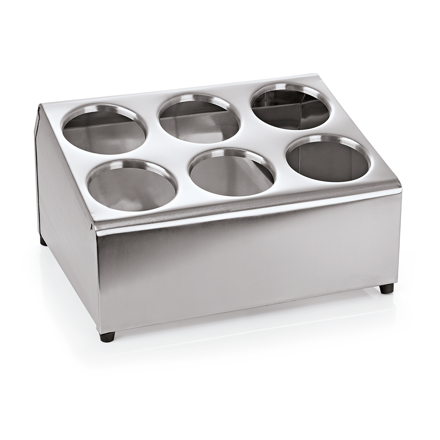 Cubertero, soporte para cubiertos para 6 compartimentos