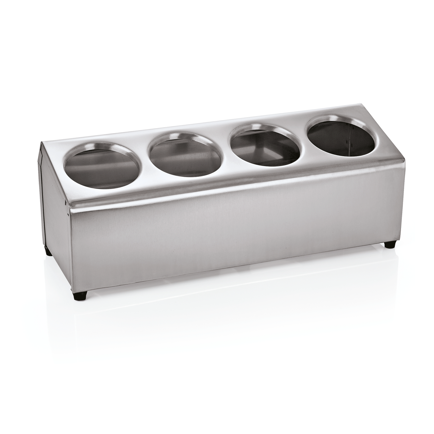 Cubertero, soporte para cubiertos para 4 compartimentos