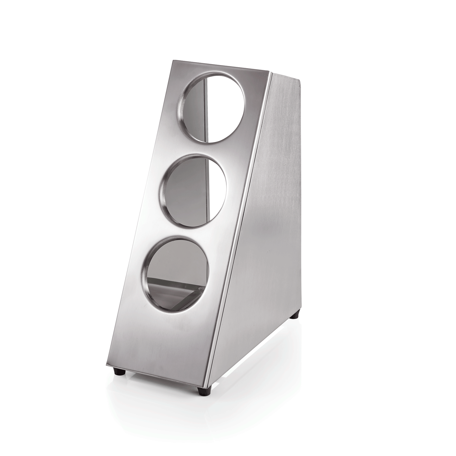 Cubertero, soporte para cubiertos para 3 compartimentos, torre