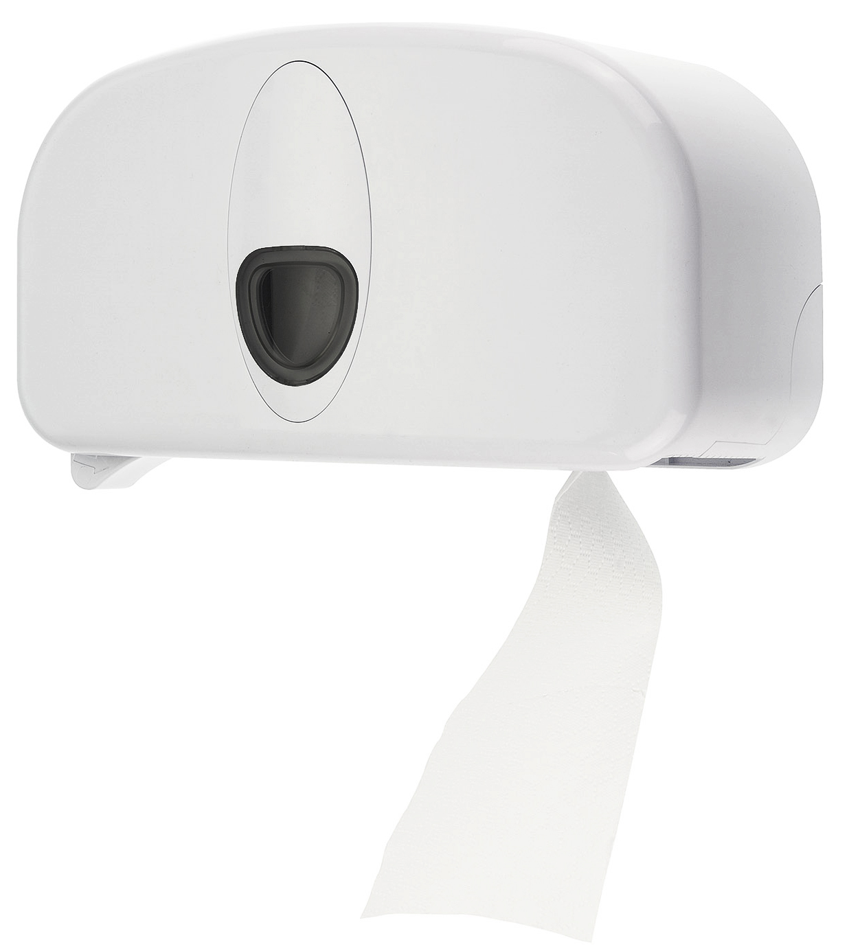 Portarrollos baño, portarrollos papel higiénico, dispensador de papel higiénico - PQ20Duo, para 2 ruedas estándar, plástico