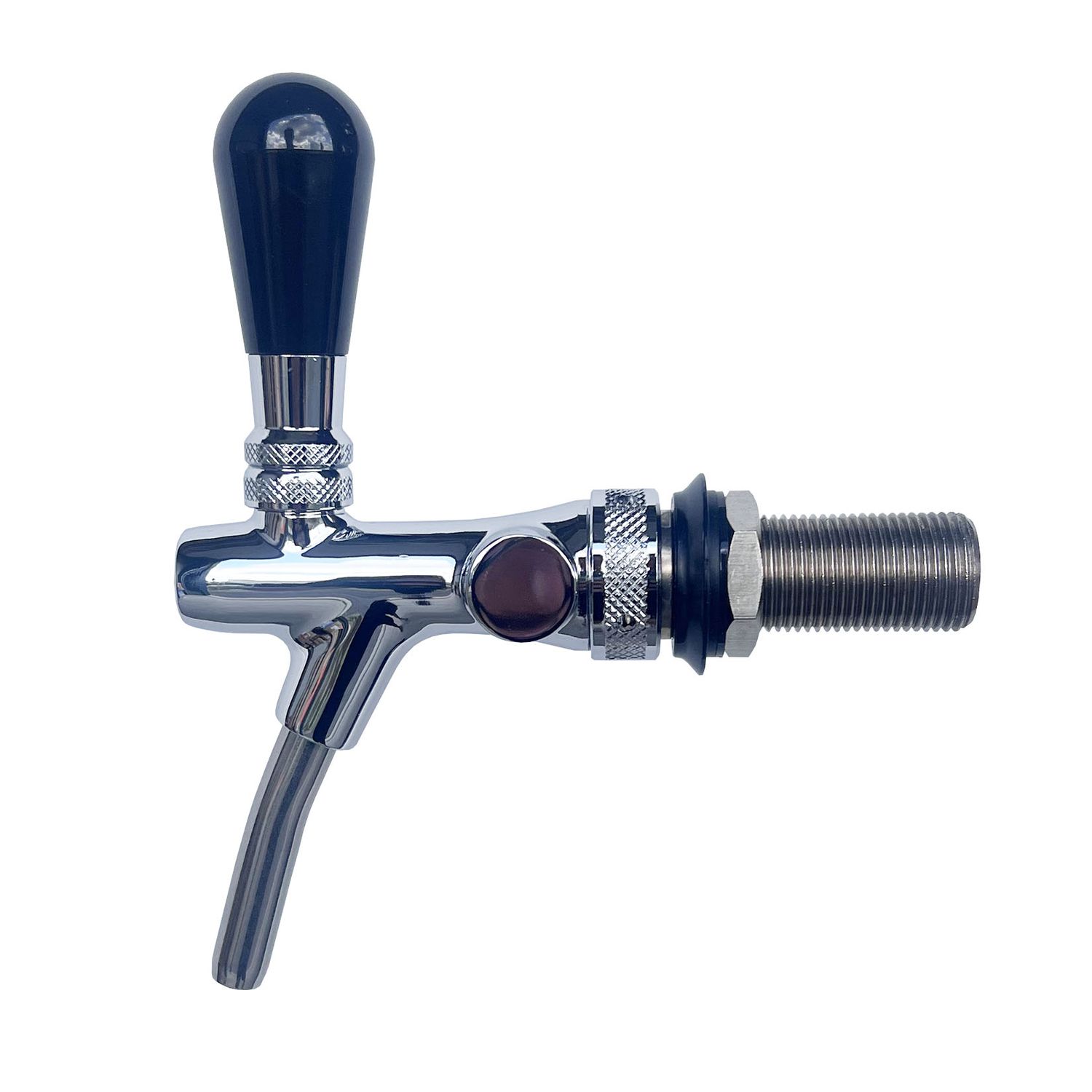 Grifo de cerveza, autocierre - versión 7 mm, cromo