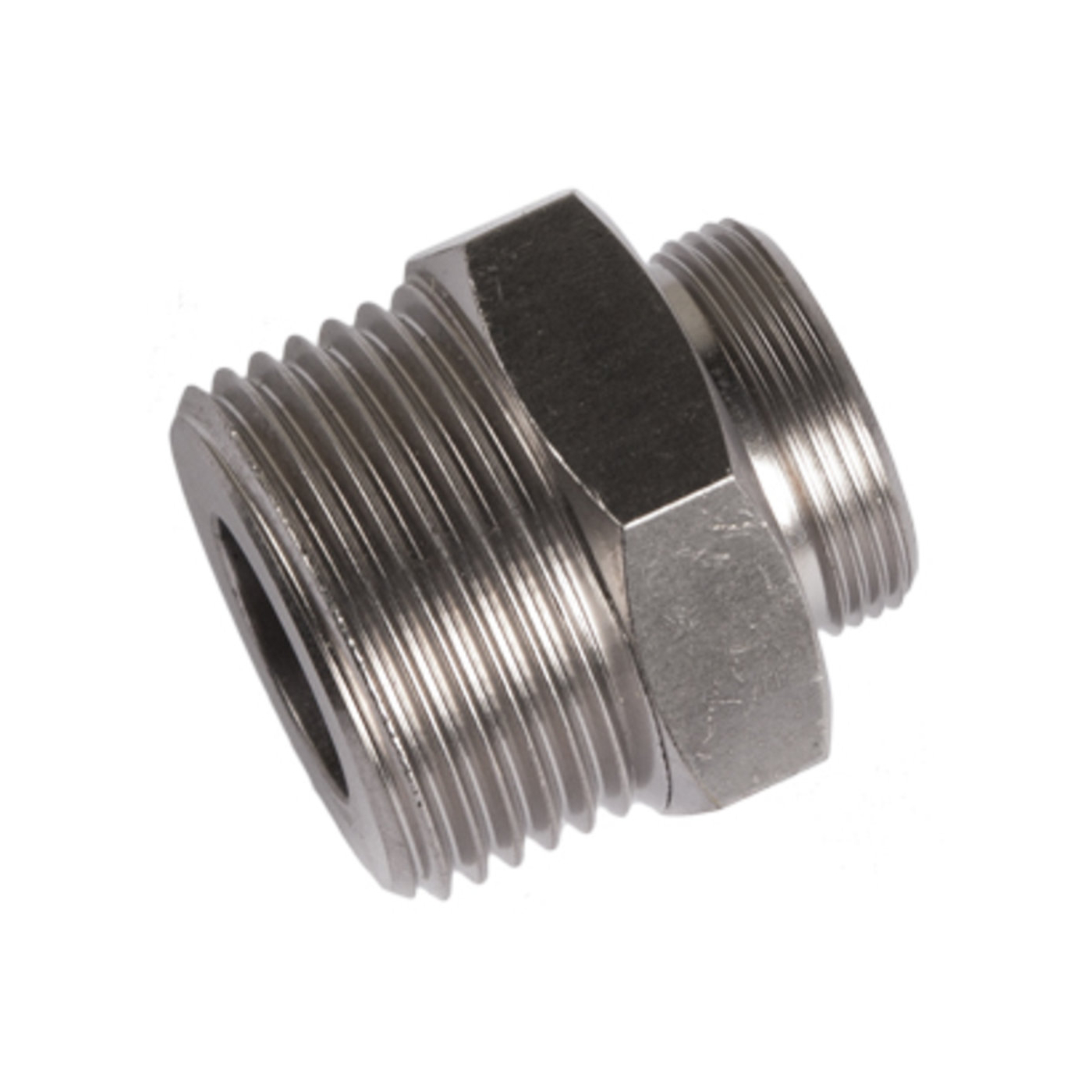 Tuerca hexagonal de 3/4" con ranura 14 x 7 para el cierre de barriles (Hiwi y Micro Matic)