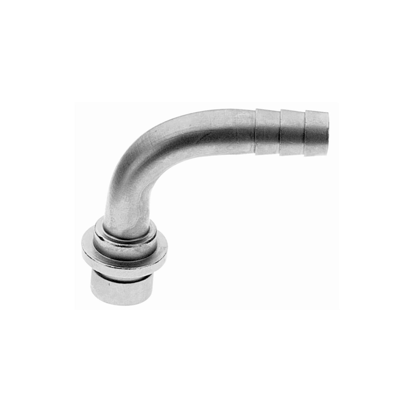 Boquilla manguera, Punta curva - 7 mm para manguera de cerveza o manguera de Co2