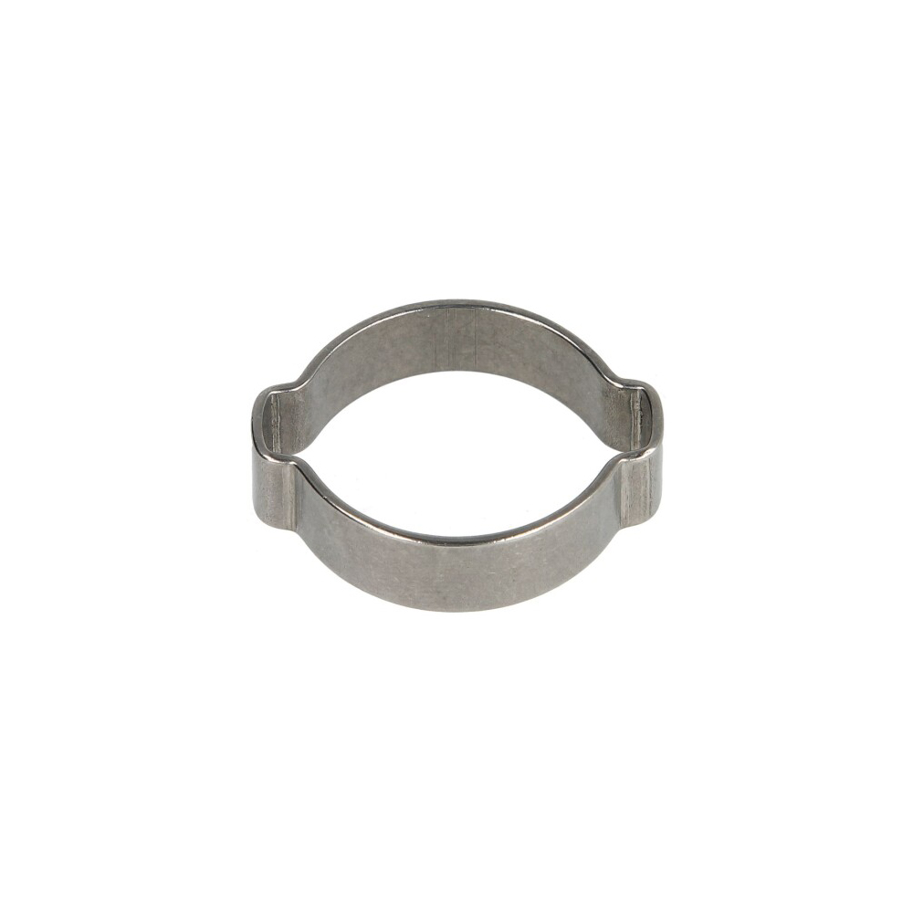 Abrazaderas para manguera - 2 orejas de 4 mm, acero inoxidable