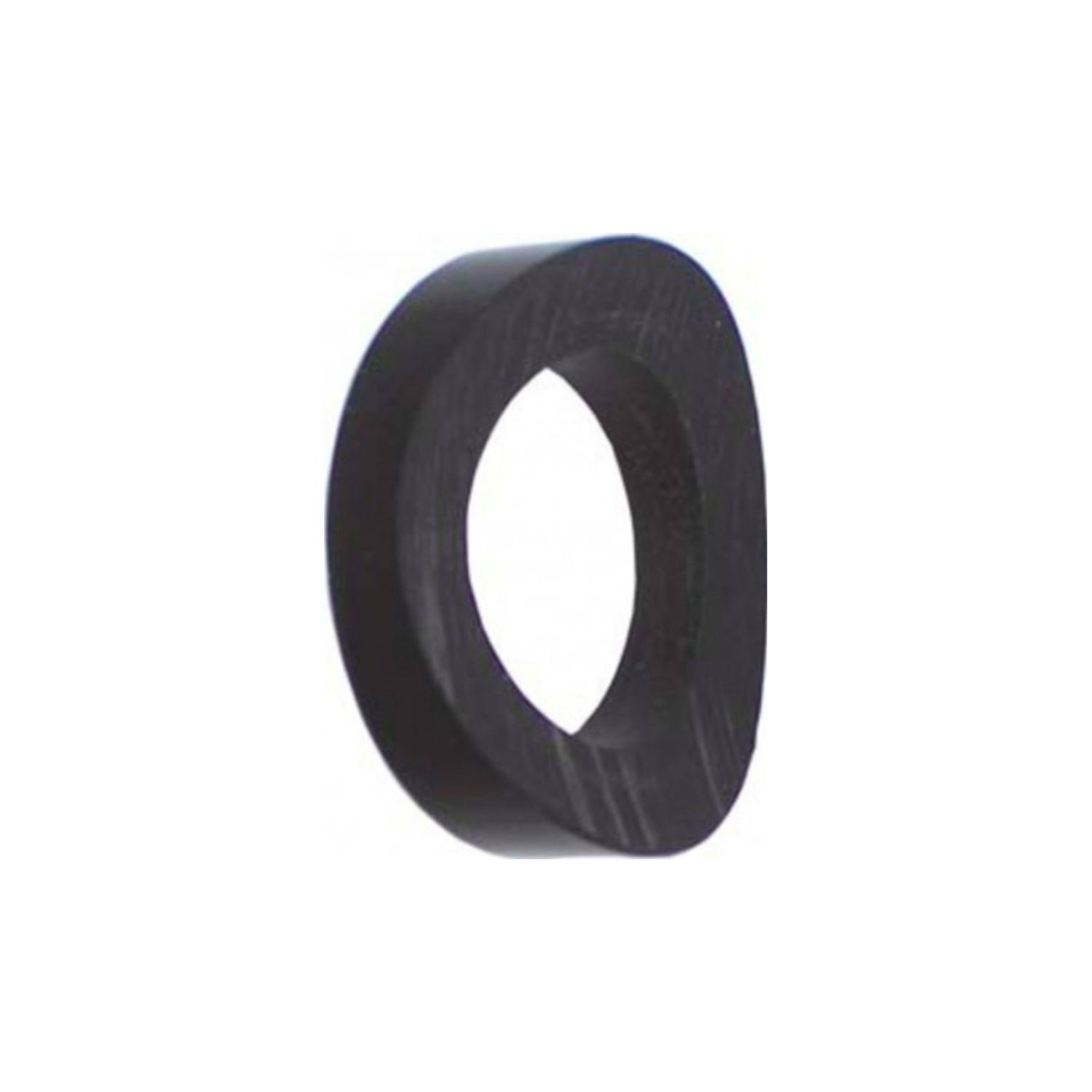 Manguito separador para columna tubular - plástico, negro