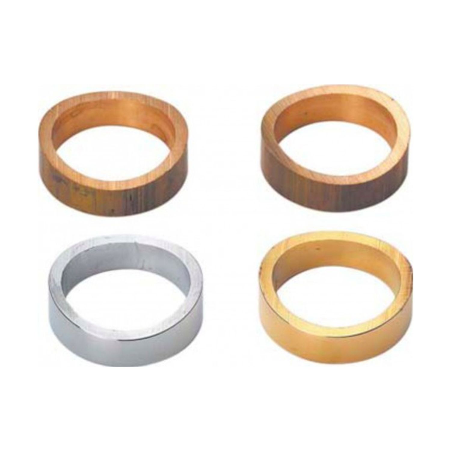 Manguito distanciador para columna tubular cromada