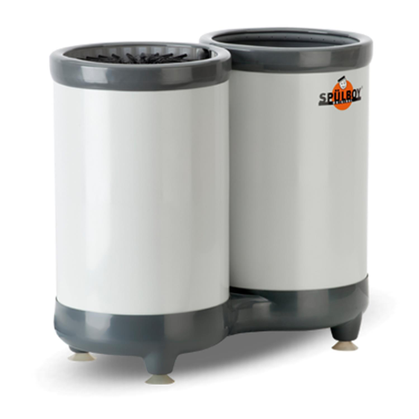 Lavavasos, Limpia vasos - TWIN-GO-T, con enjuague telescópico de 2 etapas