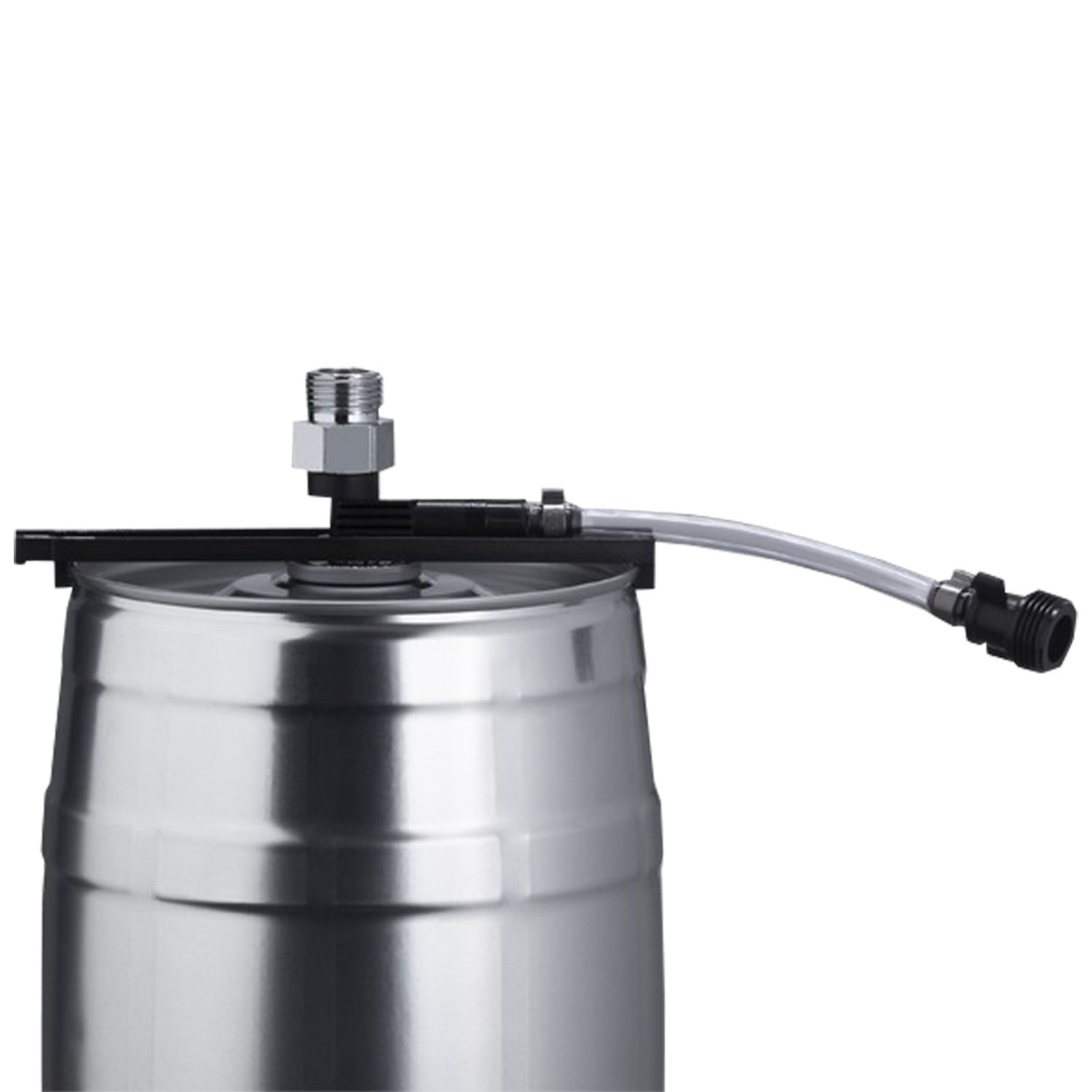 Adaptador para barriles - desde bidones de 5 litros hasta dosificadores normales, conexión CO2 Flexi Tap 5/8"