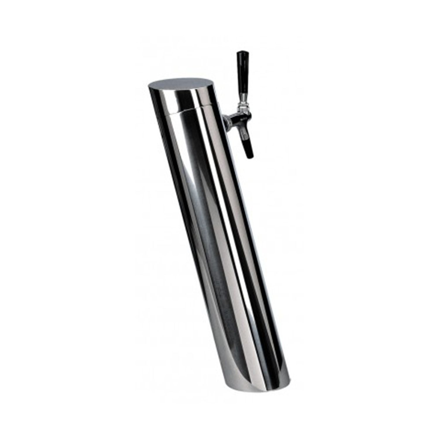 Columna de cerveza Pisa CNS cepillado mate, 1 grifo