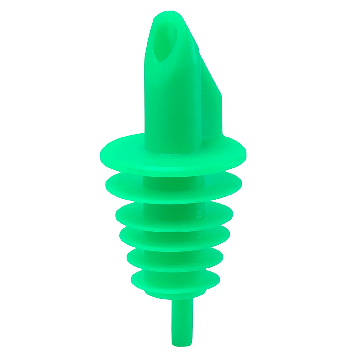 Pico vertedor, Pico dosificador - Billy Neon Green para botellas para casi todos los tamaños de botellas de 0,5 a 1,5 litros, 1 unidad