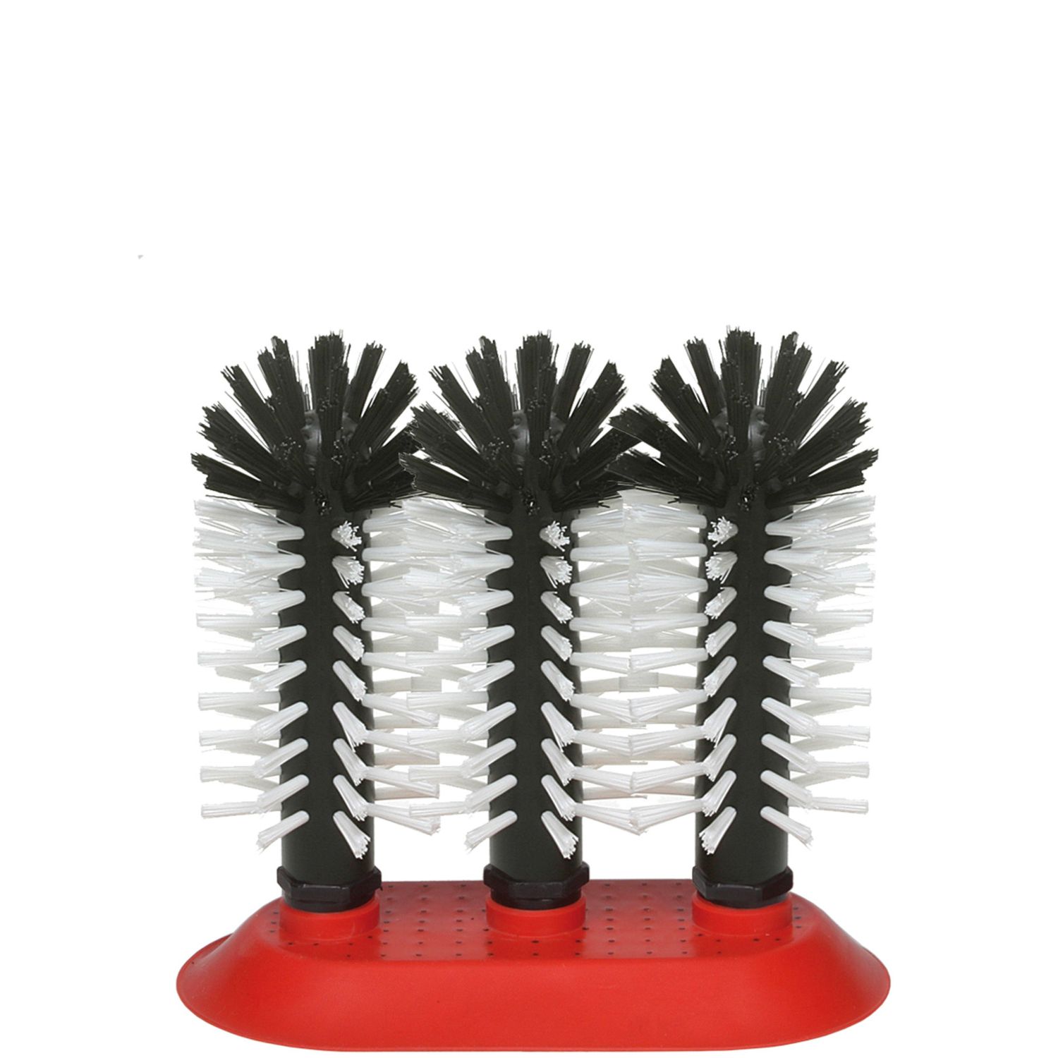Cepillos para vasos, Cepillos limpia vasos con placa de succión - 3 x 18cm