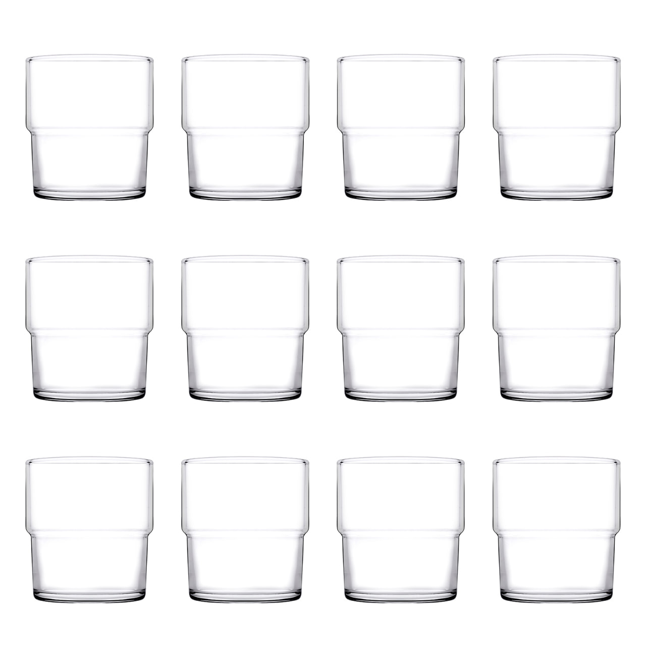Vasos de coctel, vasos de whisky 12 Set - Hill, 300 ml