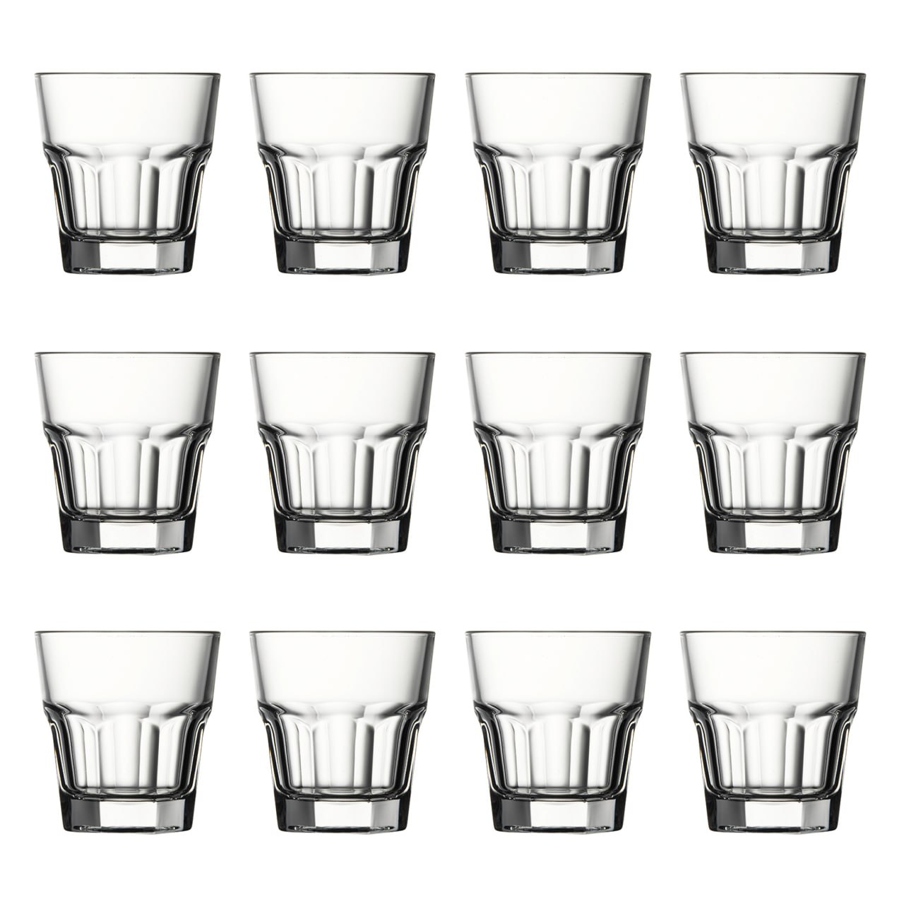 Vasos de coctel, vasos de whisky 12 Set - Casablanca, 245 ml