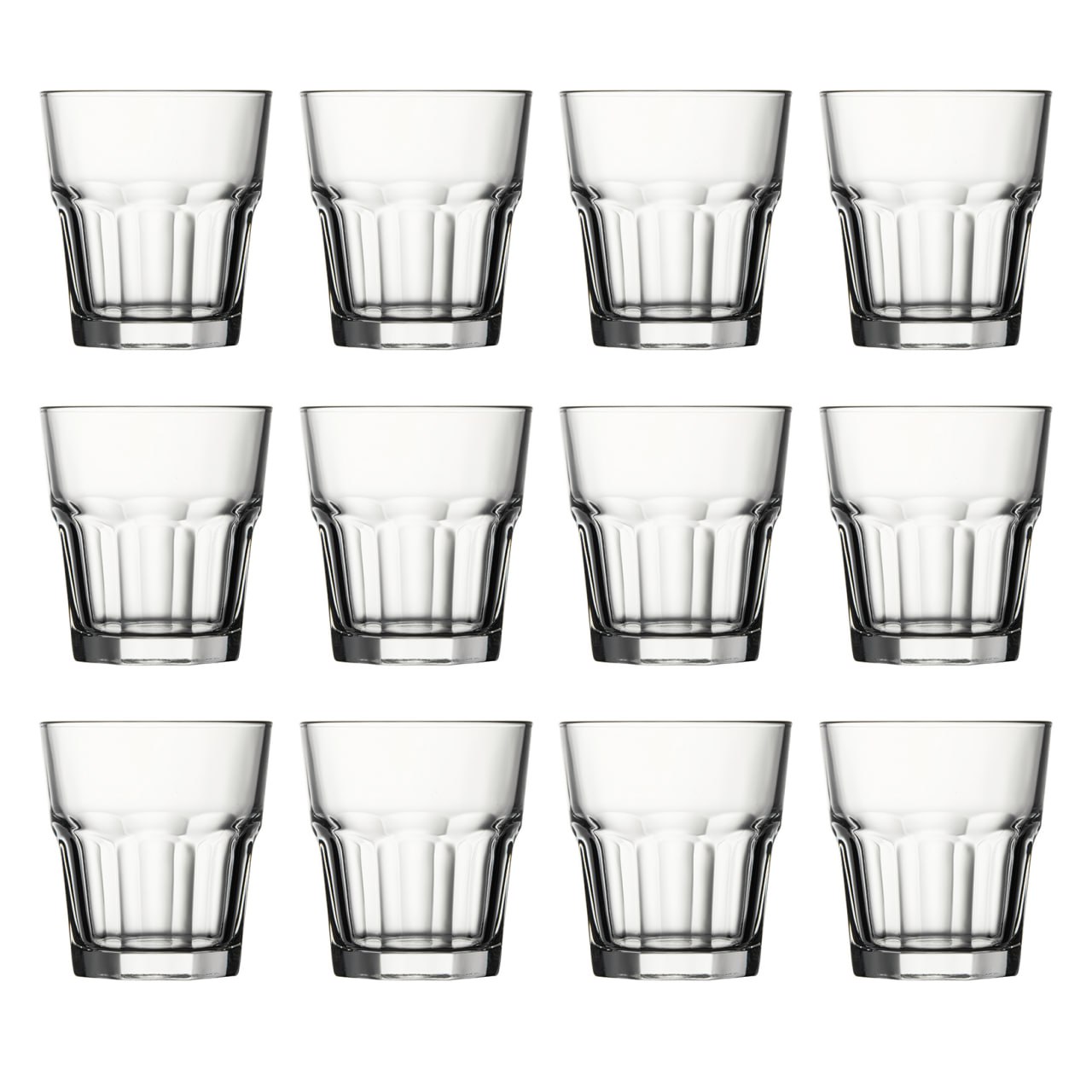 Vasos de coctel, vasos de whisky 12 Set - Casablanca, 355 ml